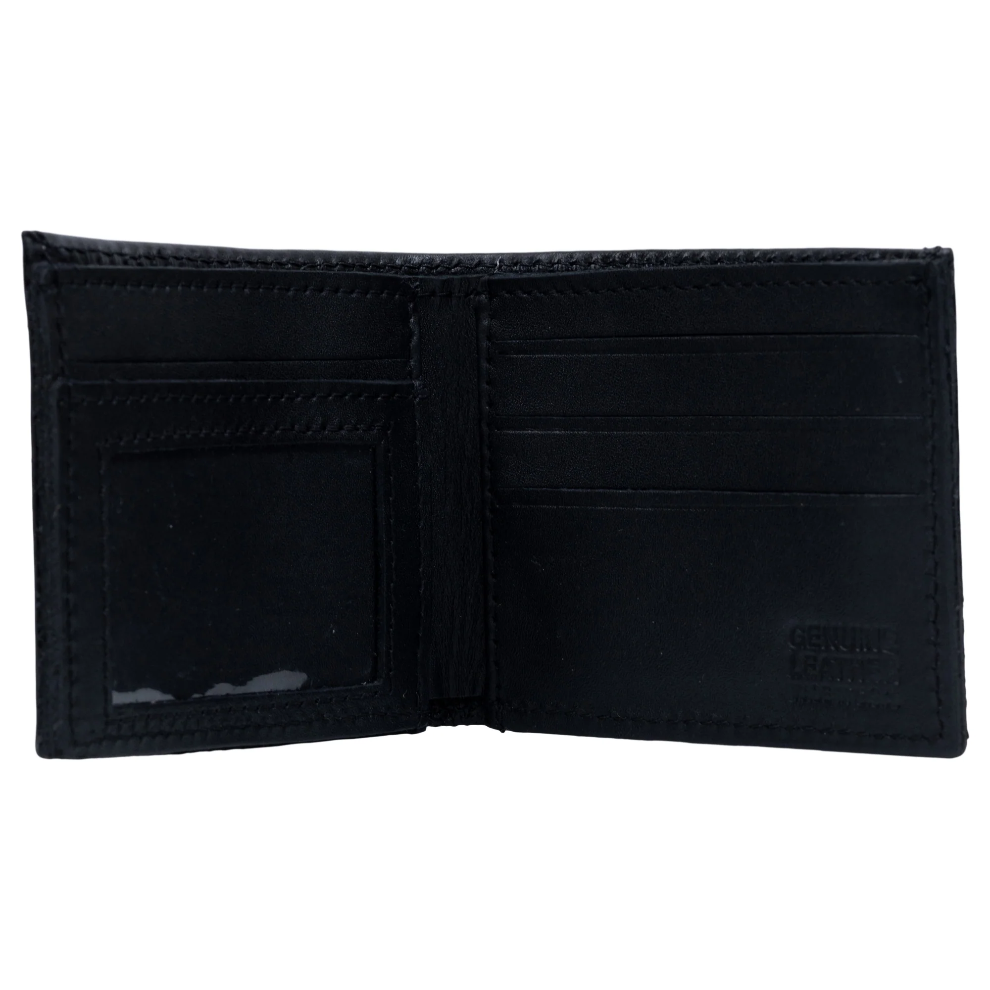 BIFOLD LEATHER WALLET MADE IN USA - Image 3