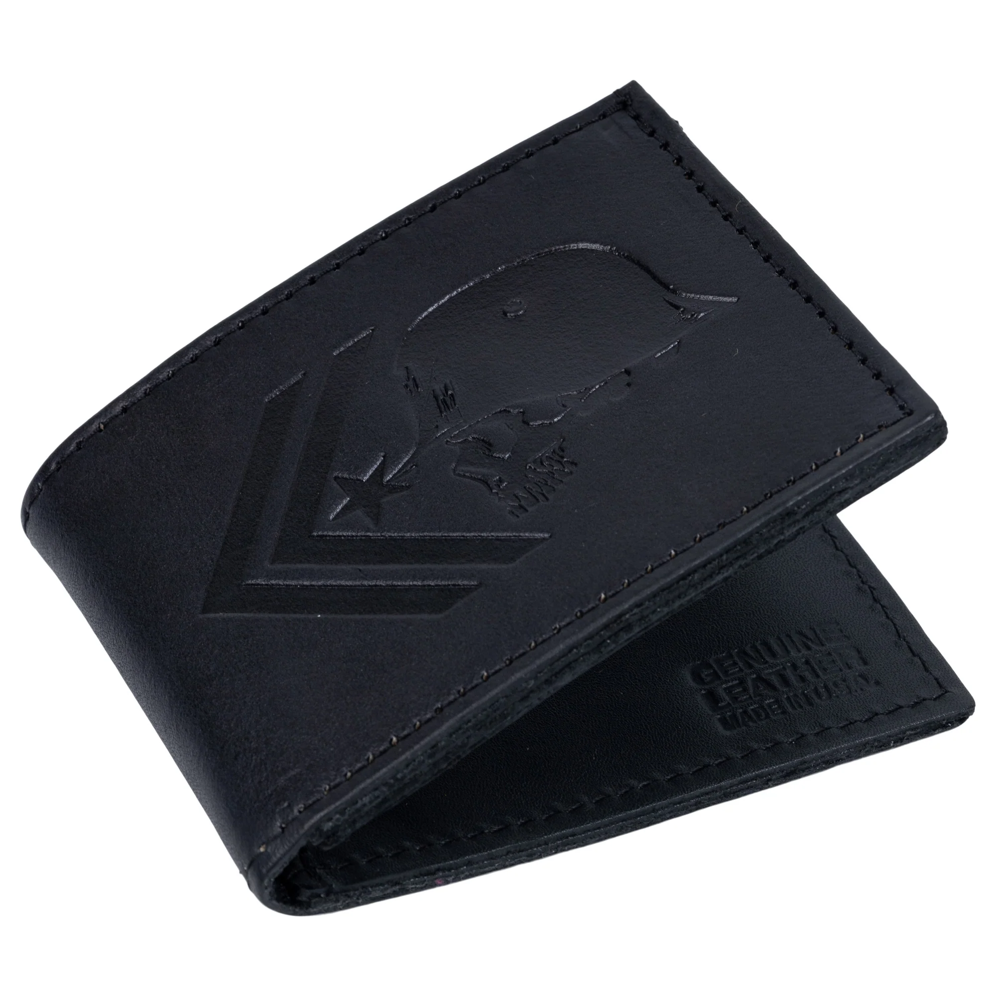BIFOLD LEATHER WALLET MADE IN USA - Image 4