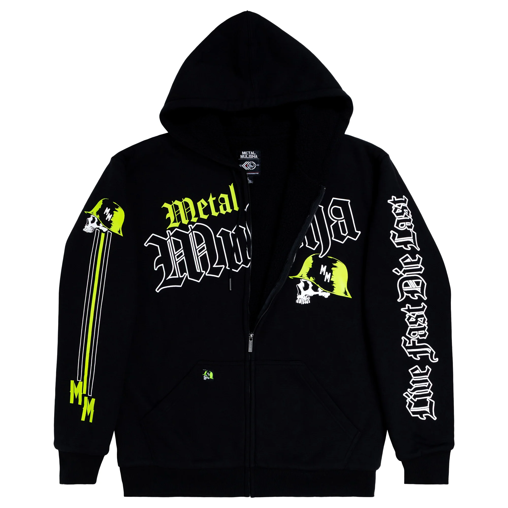 CRANKED SHERPA ZIP HOODIE - Image 4