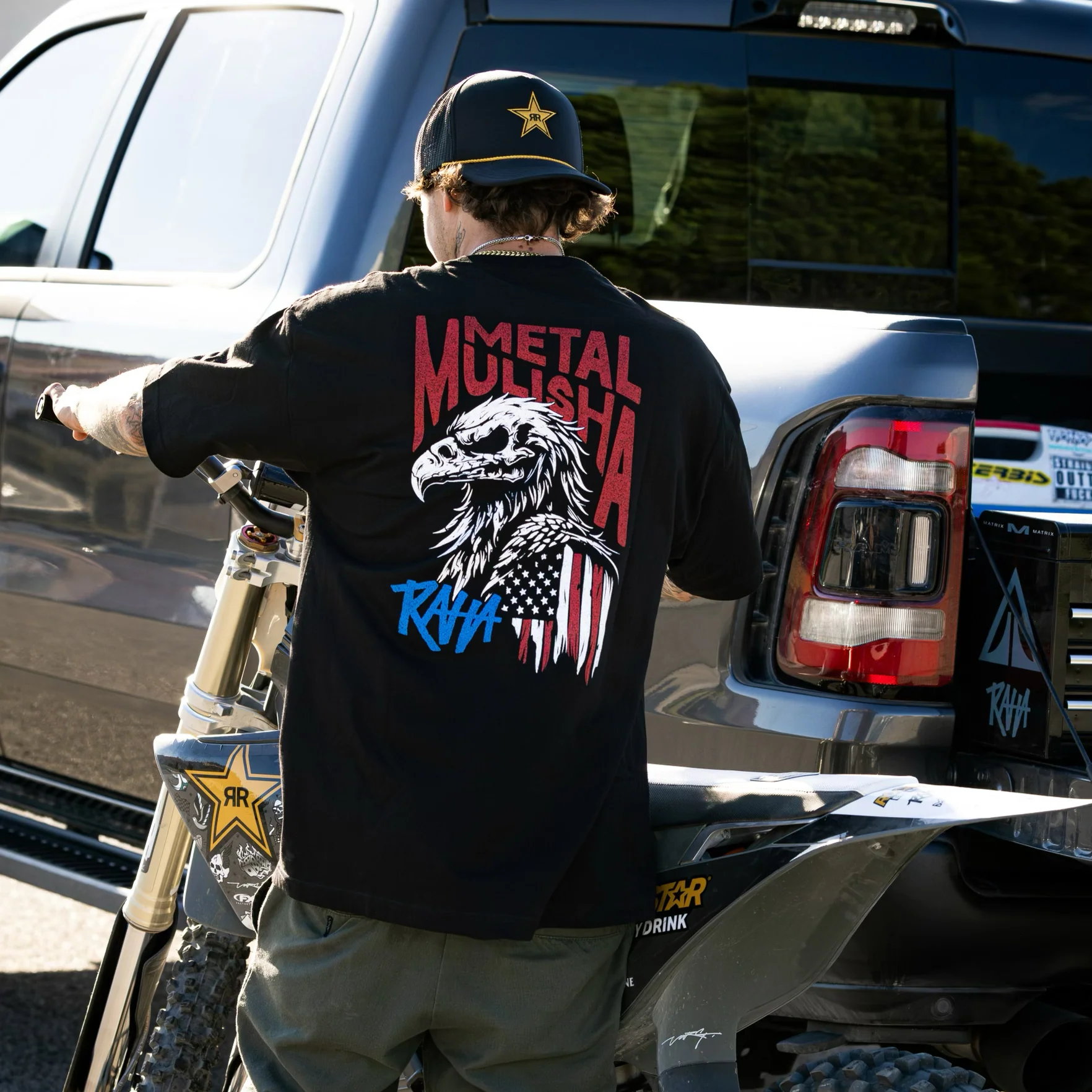 RAHA EAGLE BONES TEE - Image 6
